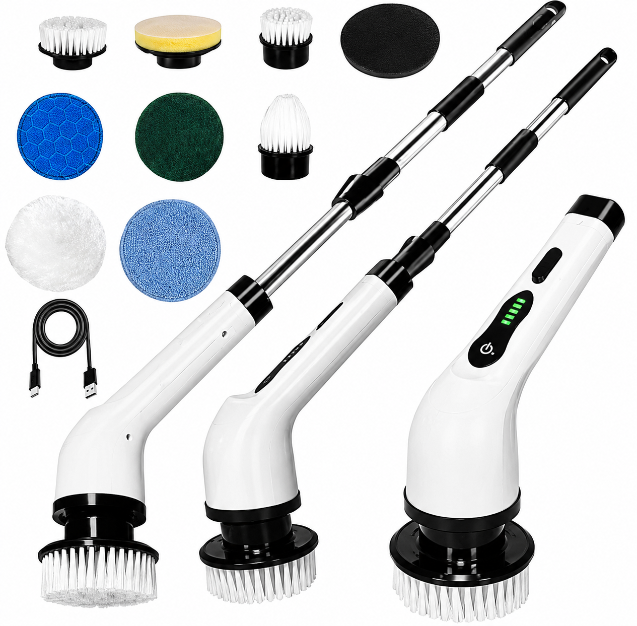9 IN 1 ELECTRIC SPIN SCRUBBER
