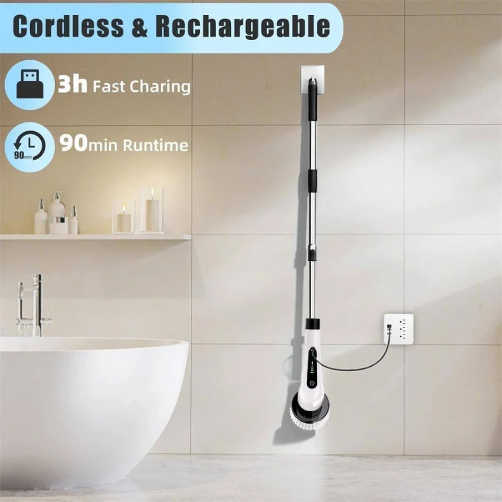 ELECTRIC SPIN SCRUBBER/MOP [9 IN 1]